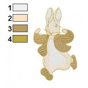 Beatrix Potter Peter Rabbit Embroidery Design
